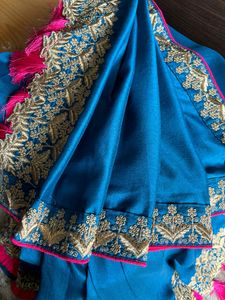 Embroidery Tesseled Saree