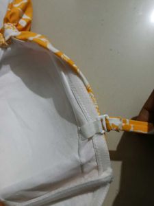 New Mustard Floral Bra
