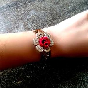 Floral Statement Bracelet