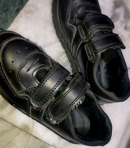 Black School Shoes For Baby 3- 4 Year 9 No. Size