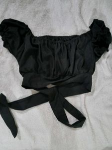 Black Classic Top For Women