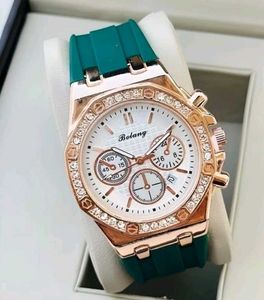 Bolang Green Silicone Watch