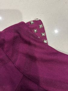 Stylish Purple Top