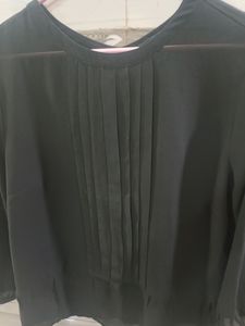Black Transparent Top