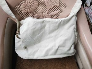 Beige Women Sling Bag