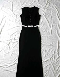 Chic Black Co-ord Set