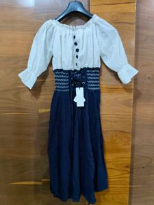 Boho Chic Peasant Dress