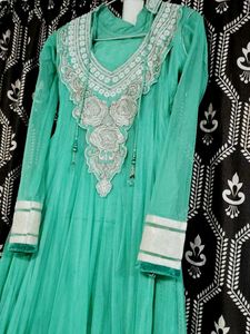 Elegant Green Gown Suit💗