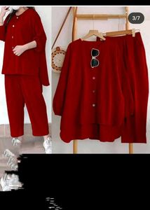 Women High Low Co Ord Set