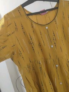 Mustard Yellow Dress