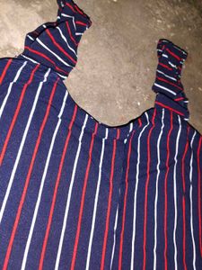 Women High Waist Cut Straight Long Kurti
