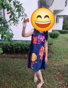 Beautiful Floral Print Dress