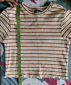 Women&#39;s Ribbed Crop Top 🍂