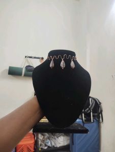 Unique Leaf Pendant Choker