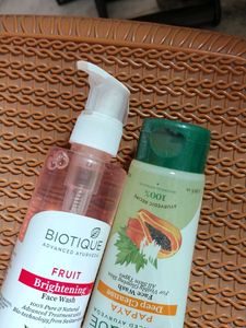 Set Of 2 Biotique Facewash