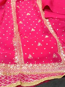 Pink Indian Dress Material