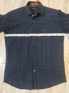 Navy Blue Multi Color Shirt