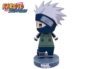 Anime Naruto Shippuden Kakashi Chibi Figurine(Pape