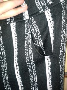 Women Striped wide leg Palazzo