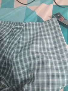 Plaid Mini Skirt