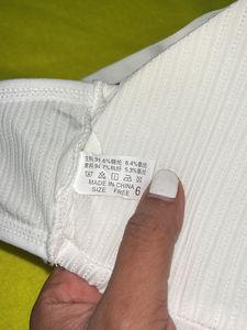 Women&#39;s White Colour Bra