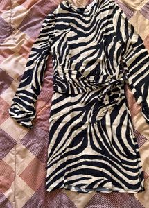 Flared Sleeve Dress