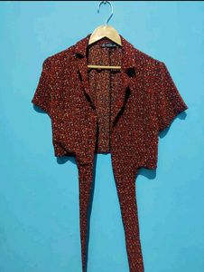 Shein Brand Tie Top 🎩