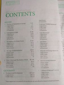 All In One CBSE Social Science Class 10 (2021-22)