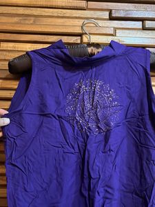 Purple Sleeveless Top