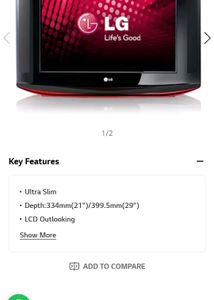 LG Ultra Slim HD Quality Tv