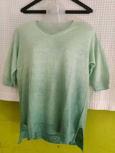 Green Ombre Knit Top