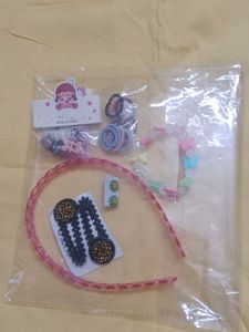 Kanya poojan combo ( Kids' Hair Accessory Set )