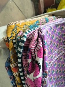 Floral Print Tote Bag