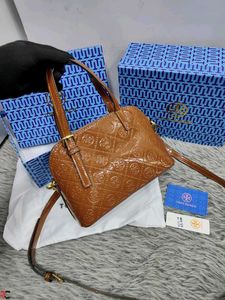 *TORY BURCH* *EMERSON DOME SATCHEL HAND BAG*