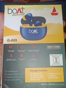Boat Airdopes G-009
