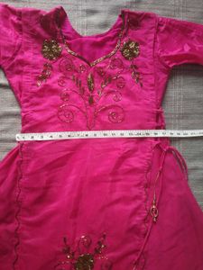 Womens Pink Kurti