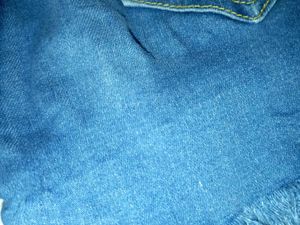 Frayed Hem Denim Shorts