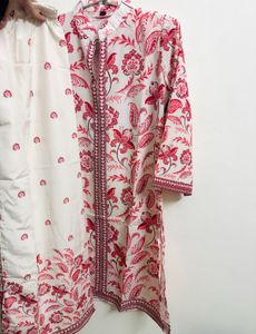 Floral Print Kurta