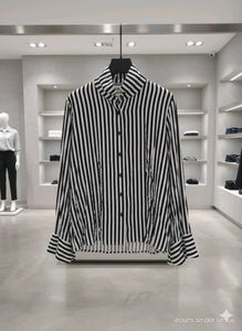 Striped Button-Down Shirt