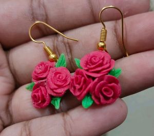 Rose Earrings
