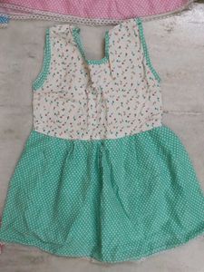 Cotton Frocks For 1-2 Yrs Girl