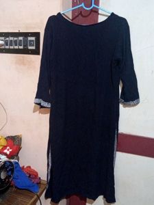 Navy Blue Kurti❤️