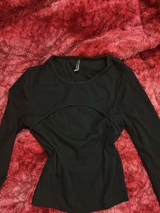 Long Sleeve Crop Top