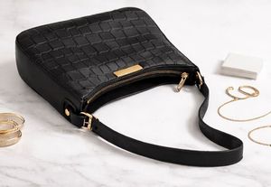 Chic Black Shoulder Bag