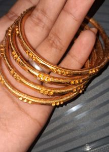Golden Bangle Set