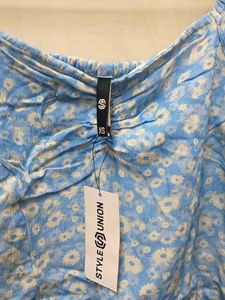 Floral Print Crop Top