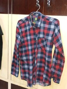 Red &amp; Blue Checkered Shirt
