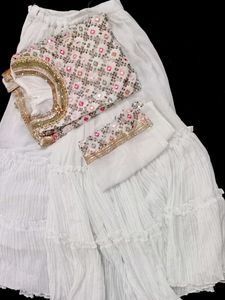 White Garara Set
