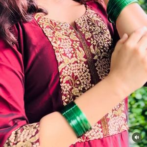 Never Used Elegant Maroon EKurtaSize M&amp;