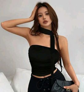 Chic Black Tube Top